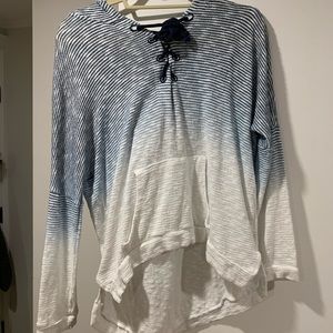 Hooded Long Sleeve Shirt